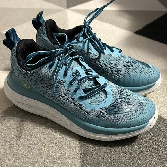 KEEN WK400 Reef Waters/Evening Primrose Walking Sneakers Women's Size 7 - Picture 1 of 15